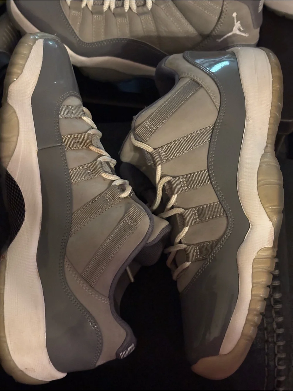 Jordan 11 Retro Low BG 'Cool Grey' - GS Low Top Sneakers